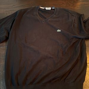 Men’s Lacoste V-neck sweater